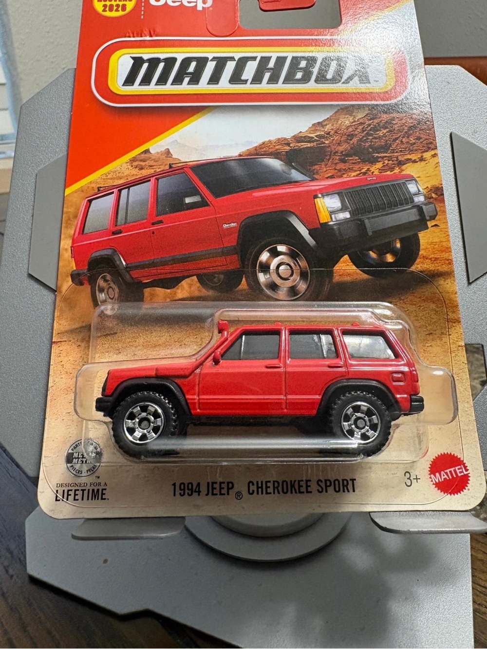 Matchbox 1994 Jeep Cherokee Sport Toy Car - Red by Matchbox